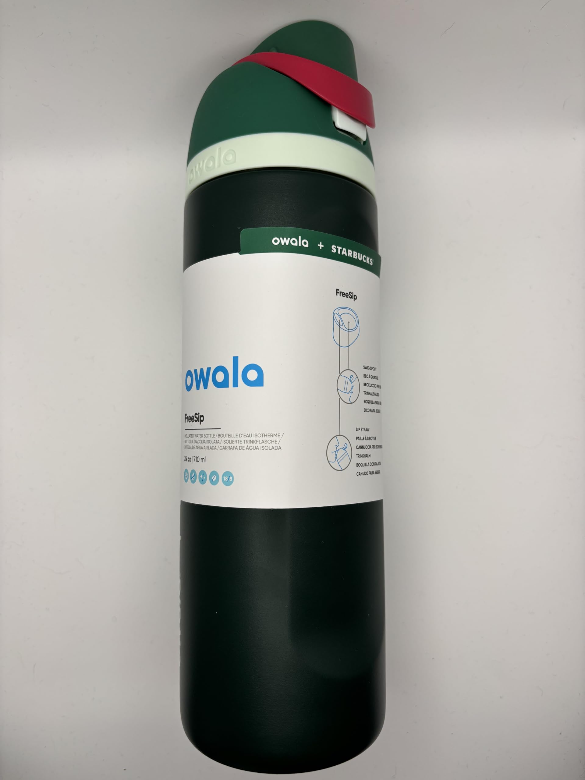 STARBUCKS Owala x Limited Edition Christmas FreeSip Water Bottle